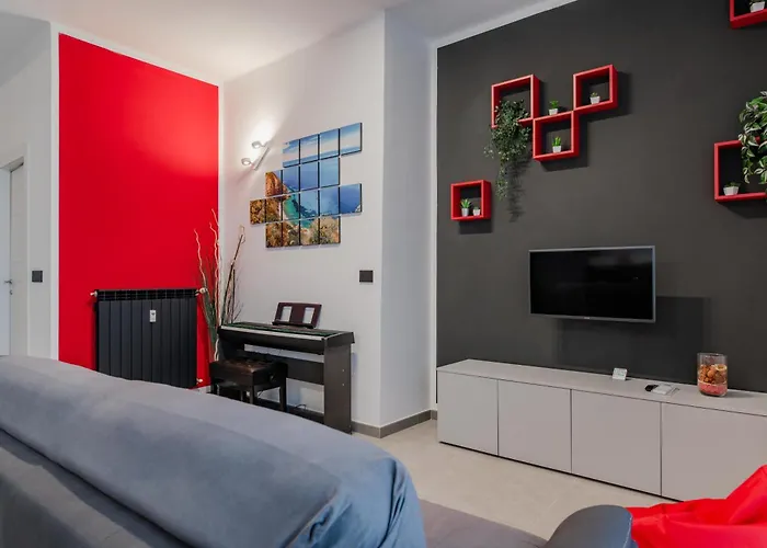 Apartmán Nova House, Airco, Park Su Strada Gratis By Happyhostorino